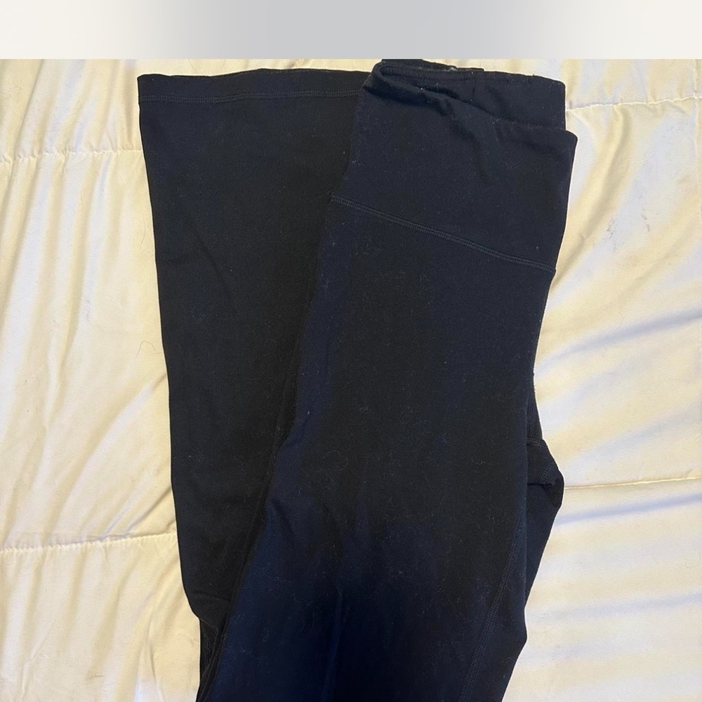 Flare Black Leggings